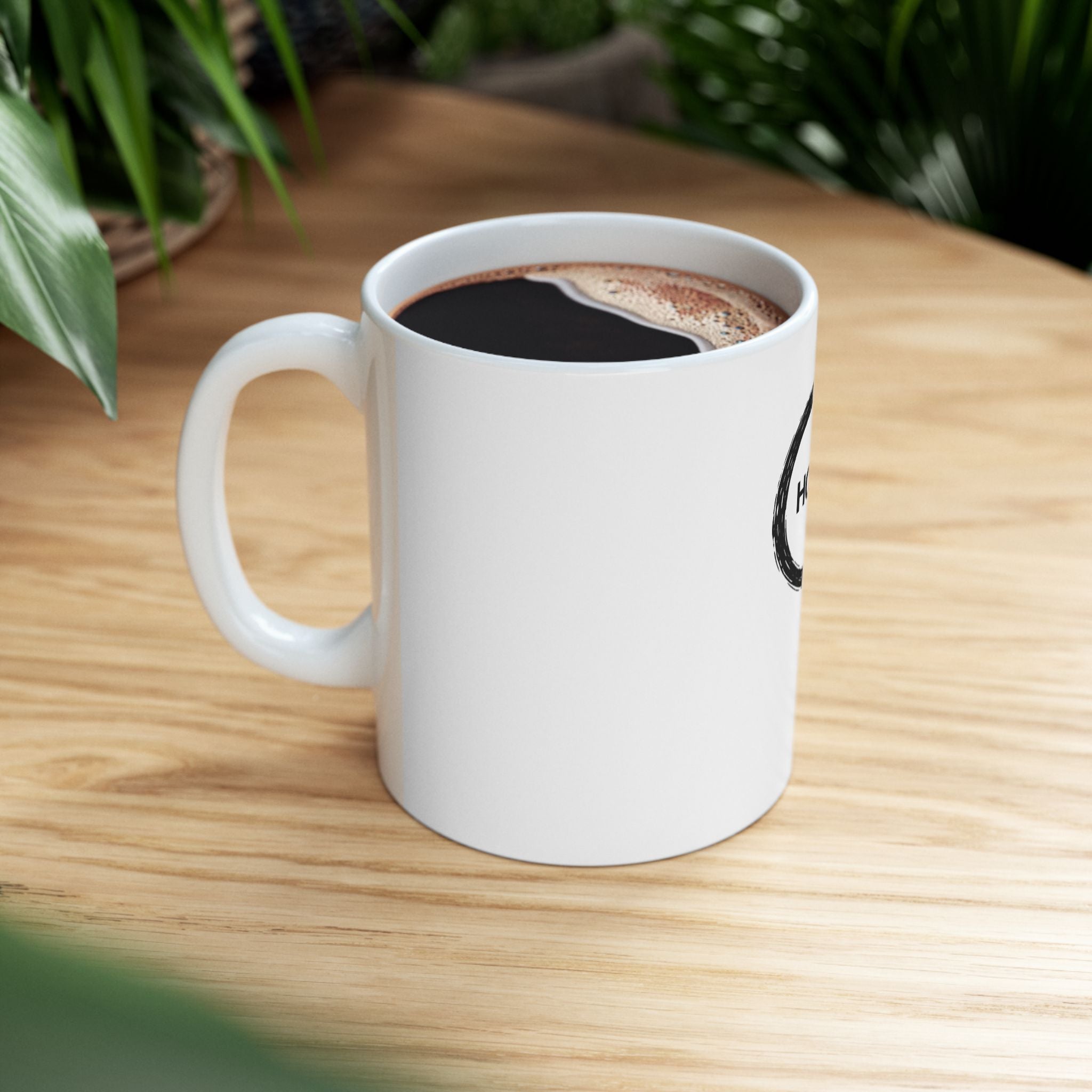 HODL Circle Ceramic Mug, (11oz, 15oz)