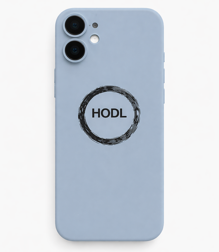 HODL Crypto Phone Case — Minimalist Bitcoin-Inspired Protective Cover
